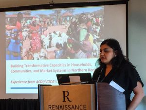 ACDI/VOCA's Kavita Chambrey speaks about market systems at SEEP