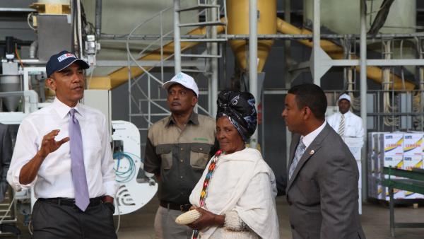 President Obama visits ACDI/VOCA Ethiopia AMDe project