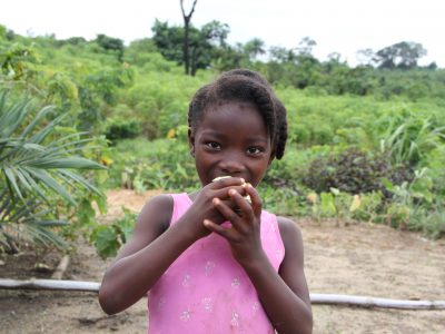 Liberia LAUNCH farmer's child