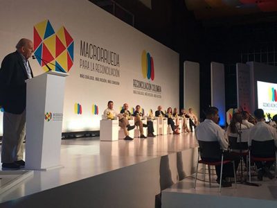 Participants gather for the first Macrorrueda held November 30-December 1 in Cali