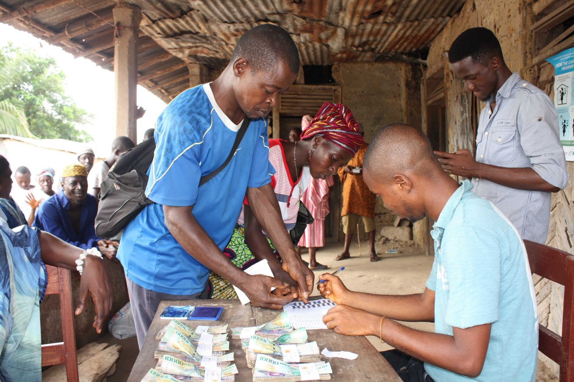 Sierra Leone SNAP cash disbursements