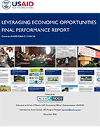 LEO Final Performance Report Cover