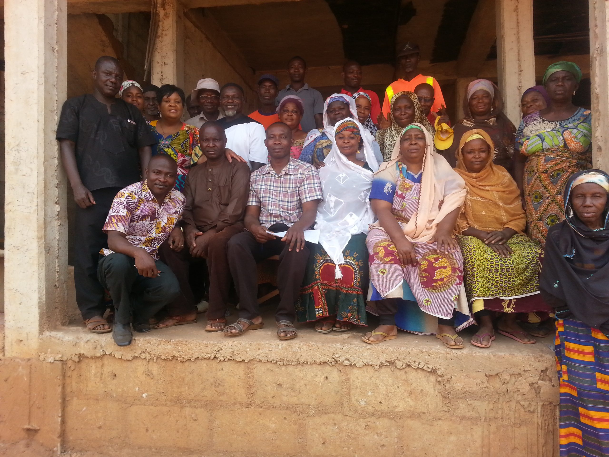 Ghana ADVANCE II Techiman Maize tradersTechiman Maize traders