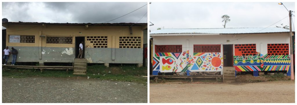 ACDI/VOCA Colombia PAR renovated elementary school