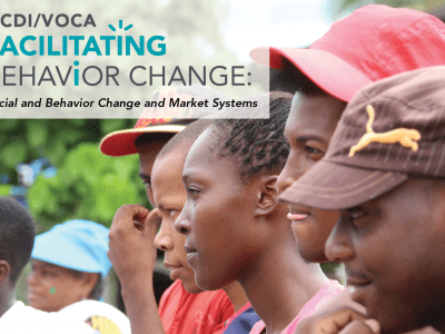 ACDI/VOCA Facilitating Behavior Change