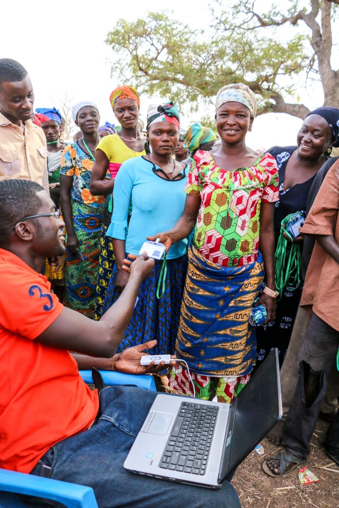 Ghana ADVANCE farmer smartcards