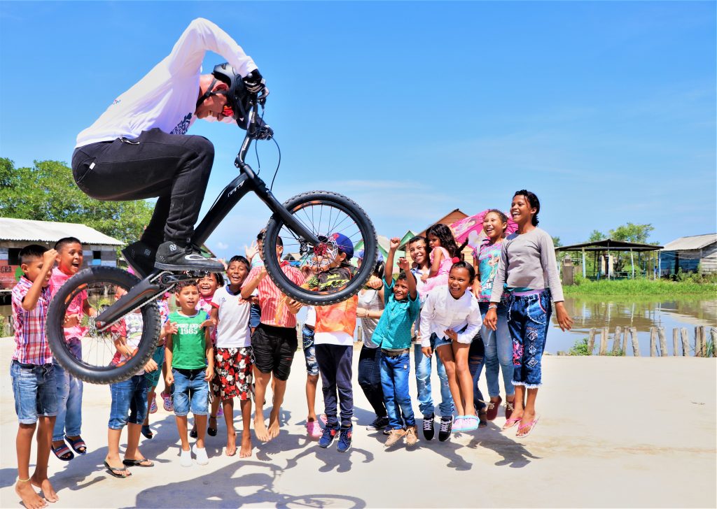 BMX biking event Colombia