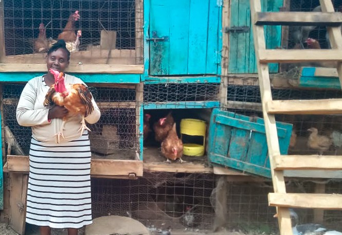 Kenya_LMS_Celina Kathura_poultry rearer