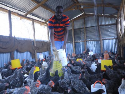 Kenya-LMS-Raphael-Ewoi-poultry farmer