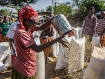 Ethiopia Alliance to Accelerate Agricultural Growth Activity_stock photo